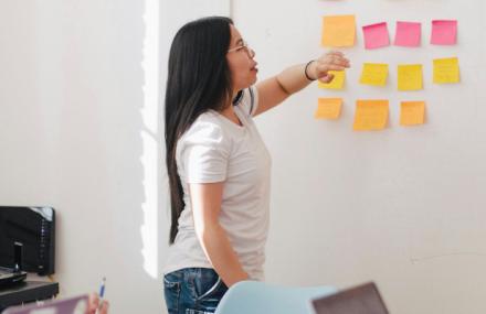 Reunião de trabalho para brainstorm